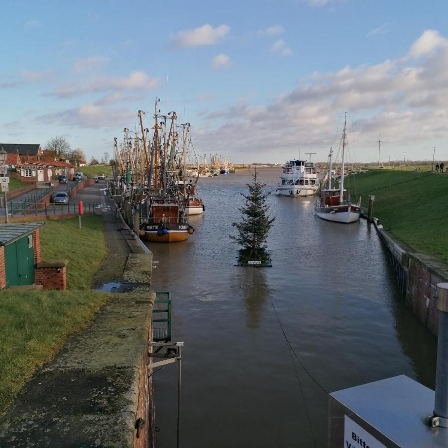 Hohes Haus Hotel Greetsiel Buitenkant foto