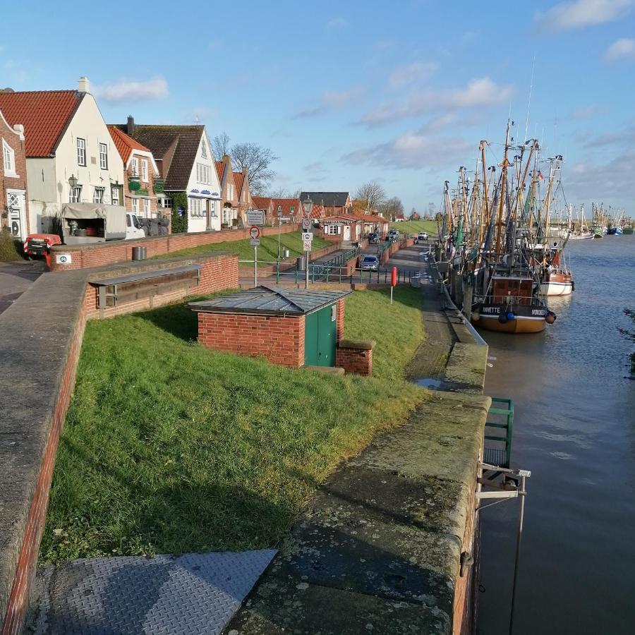 Hohes Haus Hotel Greetsiel Buitenkant foto